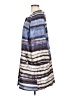 Chico's 100% Polyester Stripes Blue Jacket Size Lg (2) - photo 5