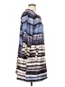 Chico's 100% Polyester Stripes Blue Jacket Size Lg (2) - photo 4