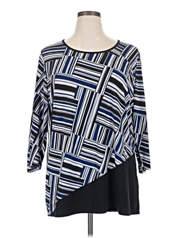 Cj Banks 3/4 Sleeve Blouse (view 1)