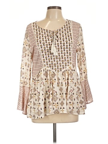 Style&Co Long Sleeve Blouse (view 1)