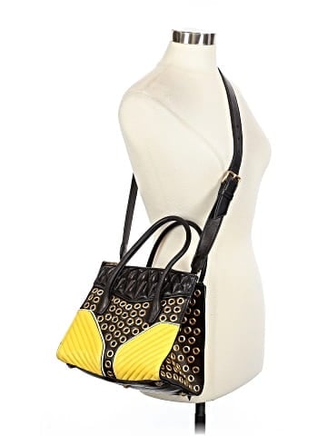 Miu Miu Leather Grommet Biker Convertible Bag (view 2)