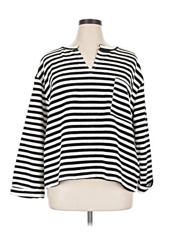 Perch by Blu Pepper 3/4 Sleeve Top (view 1)