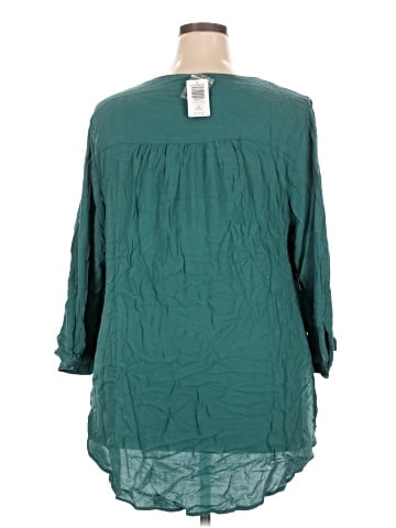 Torrid 3/4 Sleeve Blouse (view 2)