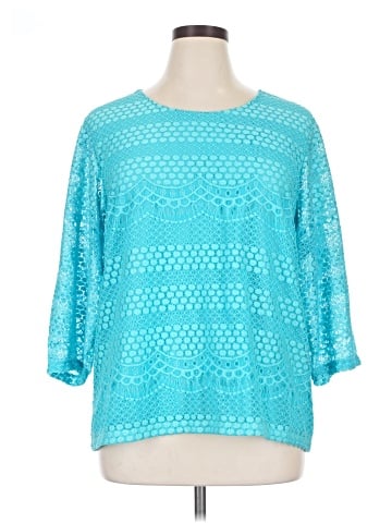 Rebecca Malone 3/4 Sleeve Blouse (view 1)