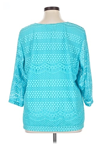 Rebecca Malone 3/4 Sleeve Blouse (view 2)