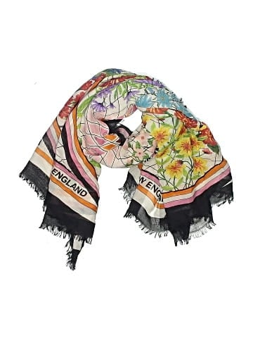 Burberry Floral Print Logo Scarf (view 1)