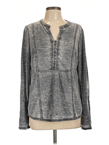 Jane and Delancey Long Sleeve Henley (view 1)