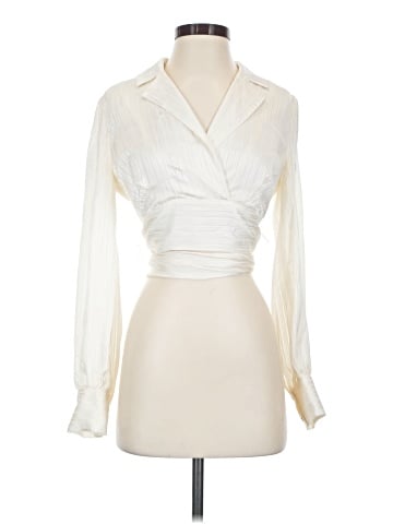 BCBGMAXAZRIA Long Sleeve Blouse (view 1)