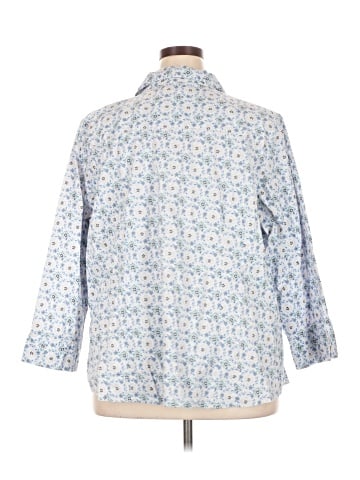 Croft & Barrow 3/4 Sleeve Button-Down Shirt (view 2)