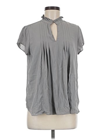 Calvin Klein Short Sleeve Blouse (view 1)