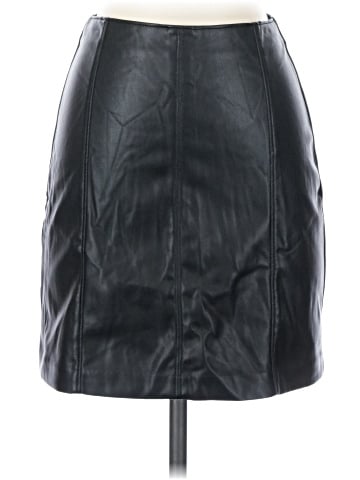 Abercrombie & Fitch Faux Leather Skirt (view 1)