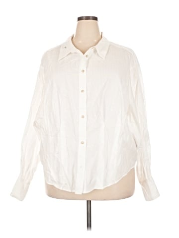 Torrid Long Sleeve Button-Down Shirt (view 1)