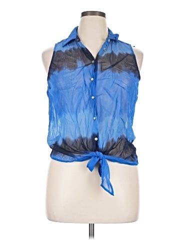 INC International Concepts Sleeveless Button-Down Shirt (view 1)