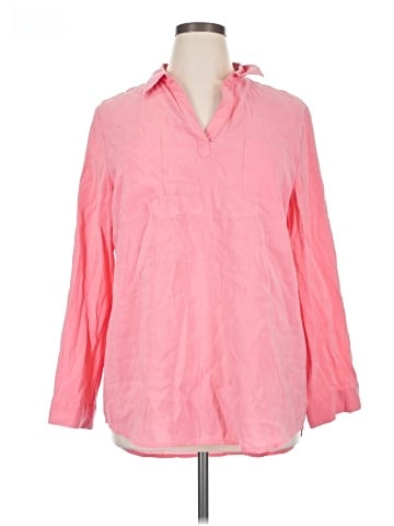 Chico's 3/4 Sleeve Button-Down Shirt (view 1)