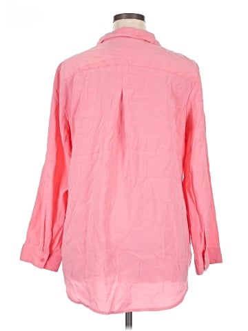 Chico's 3/4 Sleeve Button-Down Shirt (view 2)