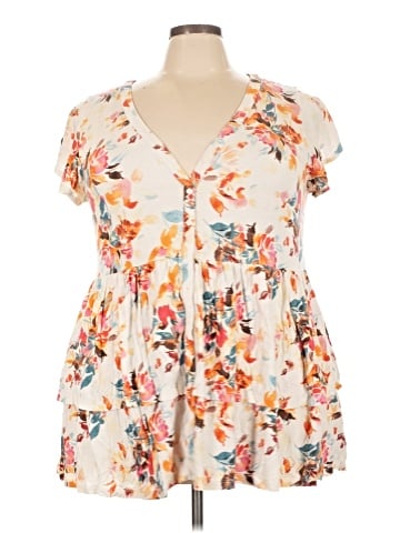 Torrid Short Sleeve Blouse (view 1)
