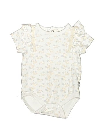 Rabbit Bear Short Sleeve Onesie (view 1)
