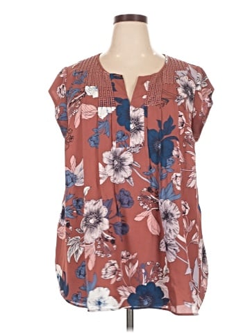 Daniel Rainn Short Sleeve Blouse (view 1)