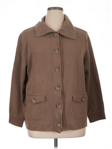 Karen Scott Sport Cardigan (view 1)