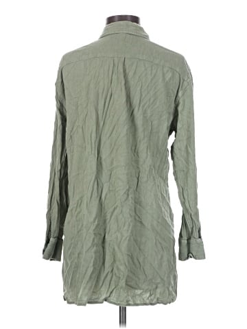 Aerie Long Sleeve Button-Down Shirt (view 2)