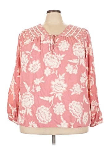 Lane Bryant 3/4 Sleeve Blouse (view 1)