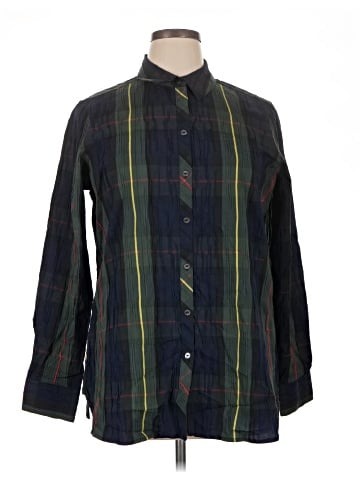 Foxcroft Long Sleeve Button-Down Shirt (view 1)