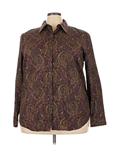 Chaps Long Sleeve Button-Down Shirt (view 1)