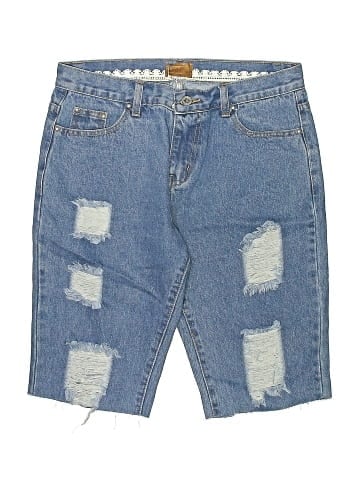 Pol Denim Shorts (view 1)