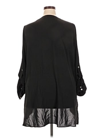 Susan Graver 3/4 Sleeve Blouse (view 2)