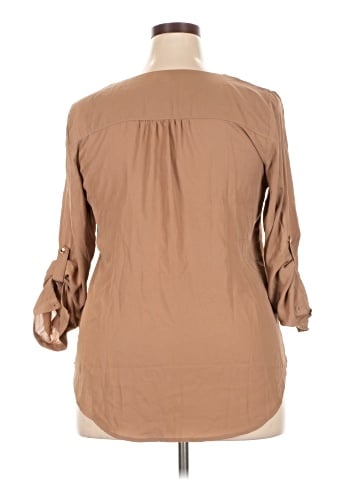 Sky 3/4 Sleeve Blouse (view 2)