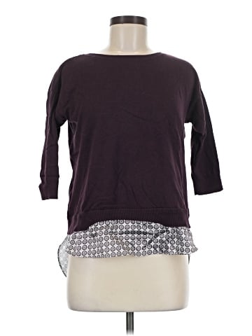 Ann Taylor Factory 3/4 Sleeve T-Shirt (view 1)