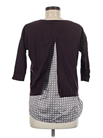 Ann Taylor Factory 3/4 Sleeve T-Shirt (view 2)