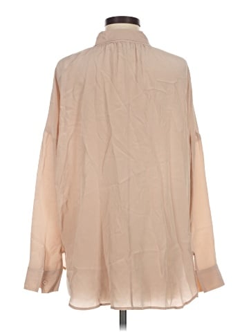 Acrobat Long Sleeve Silk Top (view 2)