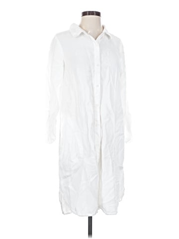 Mod-O-Doc 3/4 Sleeve Button-Down Shirt (view 1)