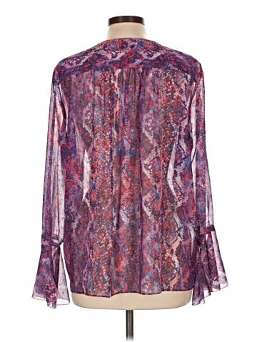 T Tahari Long Sleeve Blouse (view 2)