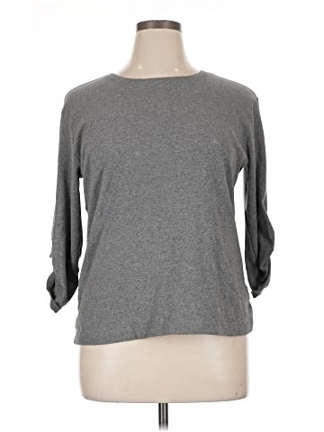 Chico's Design 3/4 Sleeve Top (view 1)