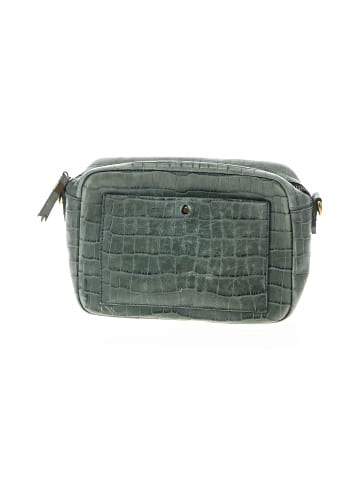 Madewell The Large Transport Camera Bag: Croc Embossed Leather Edition (view 1)
