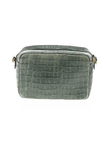 Madewell The Large Transport Camera Bag: Croc Embossed Leather Edition (view 2)