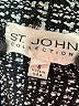 St. John Collection Tweed Gray Black Jacket Size 6 - photo 6