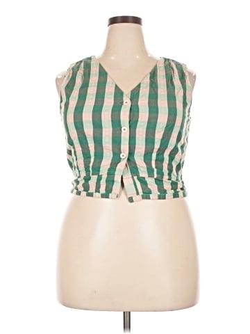 Emily and Fin Sleeveless Blouse (view 1)