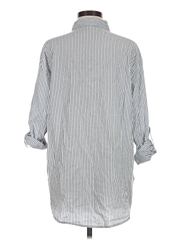 Sundry 3/4 Sleeve Button-Down Shirt (view 2)