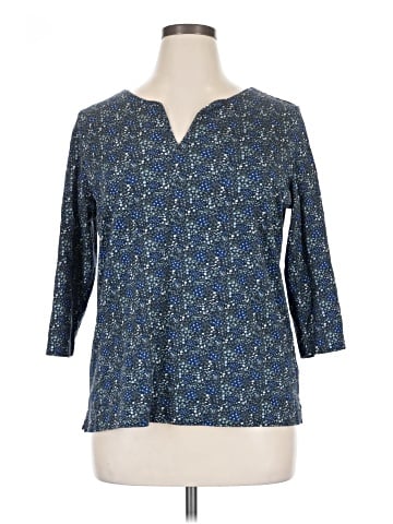 L.L.Bean 3/4 Sleeve Blouse (view 1)