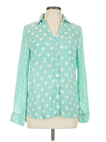 My Michelle Long Sleeve Blouse (view 1)