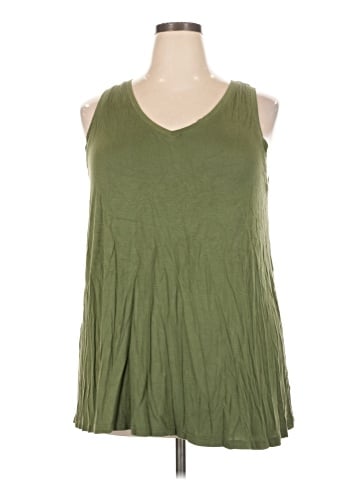 Lane Bryant Sleeveless T-Shirt (view 1)