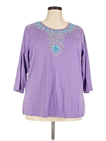 Quacker Factory 3/4 Sleeve Top (view 1)