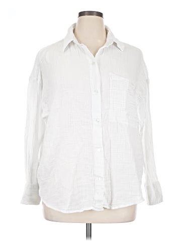 Abercrombie & Fitch Long Sleeve Button-Down Shirt (view 1)