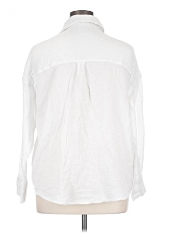 Abercrombie & Fitch Long Sleeve Button-Down Shirt (view 2)