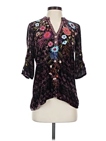 Johnny Was 3/4 Sleeve Blouse (view 1)