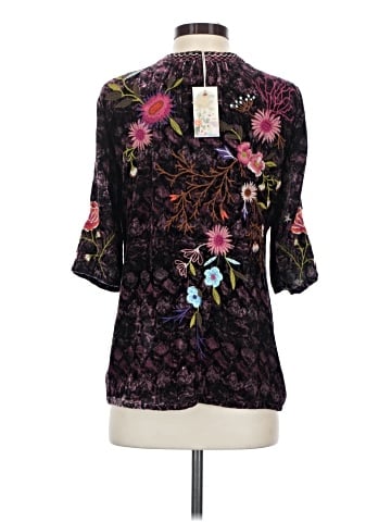 Johnny Was 3/4 Sleeve Blouse (view 2)