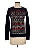 J.Crew 100% Wool Argyle Black Wool Pullover Sweater Size XS - photo 1